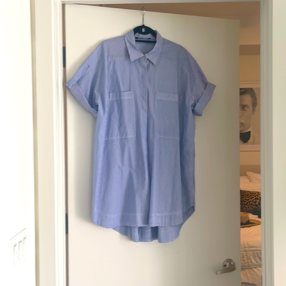 Zara Blue Shirt Dress